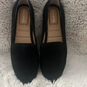 Kelly & Katie Elegant Black Flats
